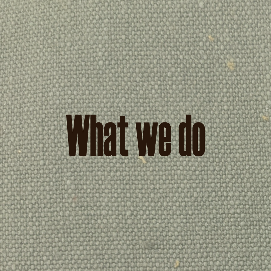 What We Do